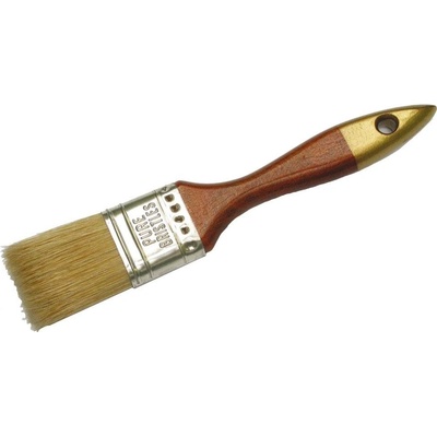 Štetec plochý, drevená rukoväť organický vlas 1,5"/38mm 58015