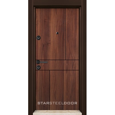 Starsteeldoor Блиндирана врата Parkdor M-12 Металик джевиз (цена без монтаж)
