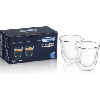 DeLonghi Espresso skleničky 60 ml 2 ks