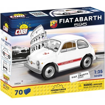 Cobi 24524 Youngtimer Automobil FIAT 595 ABARTH
