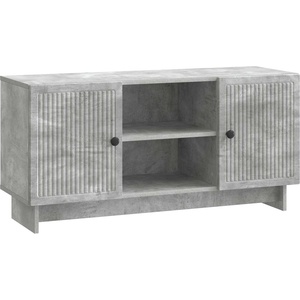 vidaXL ТВ шкаф 102 x 34, 5 x 50 cm Бетонно сиво Инженерна дървесина (894008)