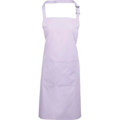 Premier Workwear Kuchyňská zástěra s laclem a kapsou Šeříková