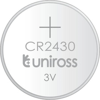 Uniross Батерии литиеви Uniross 8297, CR2430, 3V, 280mAh, 5бр (8297)