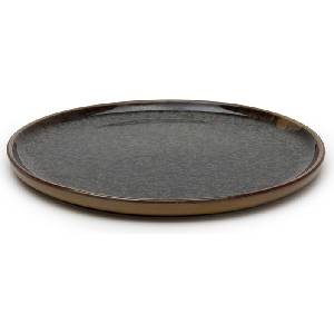 Serax Surface Чиния за закуска, 21 см, черно-сив (B5116201B)
