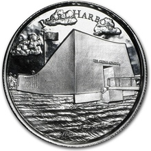 The United States Mint Mince Pearl Harbor 2 oz