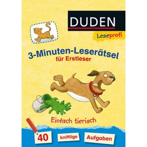 3-Minuten-Leserätsel für Erstleser: Einfach tierisch | Susanna Moll (ISBN: 9783737332064)