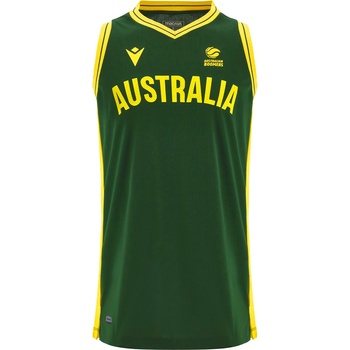 macron Мъжка фланелка Australia Basketball macron Men Home Jersey 58560593