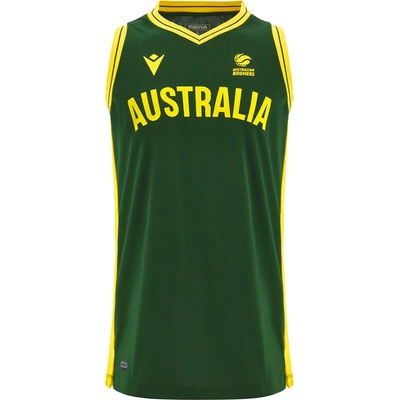 macron Мъжка фланелка Australia Basketball macron Men Home Jersey 58560593