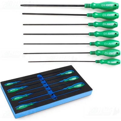 Farys Комплект дълги отвертки TORX T10-T40 250mm FR1835