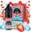 Bombo Bar Juice Super Strawberry Ice Nic Salts 10ml