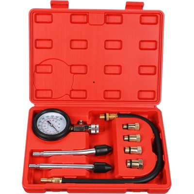 Sada pro testování komprese benzínových motorů MECHANIC ENGINE TESTER 8, 0-20bar, 8ks SIXTOL – Zboží Dáma