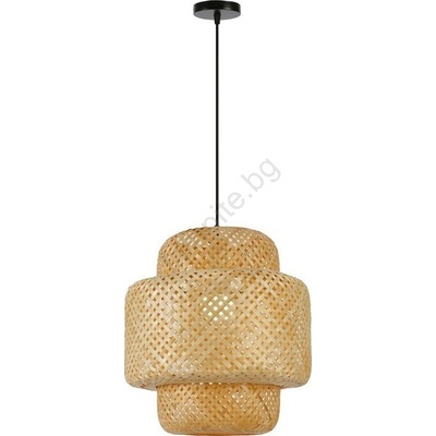 Immax 08267L - Пендел HILO 1xE27/40W/230V Ø 38 см бамбук (IM1357)