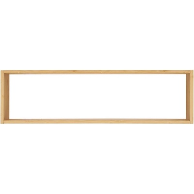 House Nordic Стенен бамбуков рафт на няколко нива в естествен цвят 70 cm Ember - House Nordic (4292244)