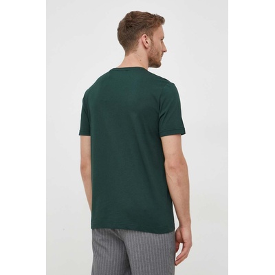Gant Памучна тениска Gant в зелено с апликация (2003230)