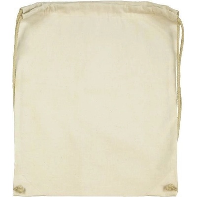 Bavlněný batoh 140 g/m2 37x48 cm natur