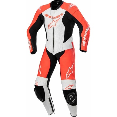 jednodielna kombinéza Alpinestars GP PLUS 2 červená/bílá/černá