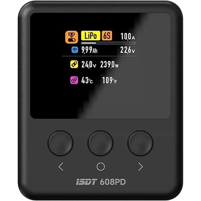 ISDT Зарядно iSDT 608PD charger 6S USB-C ISDT1023 (ISDT1023)