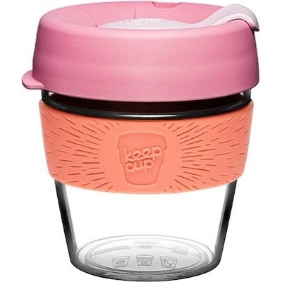 KeepCup CLEAR TANGERINE 227 ml
