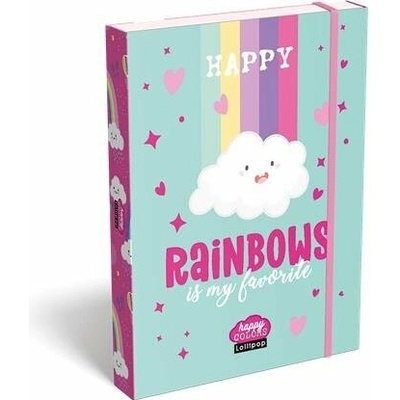 LIZZYSULI Box na zošity, A5, , Lollipop Rainbow