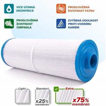 Crystalline Pool Spa Filter Filtrační kartuše SC731 pro Jacuzzi J-465