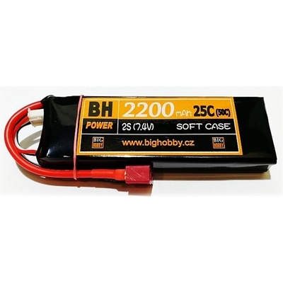 BH Power Li-pol baterie 2200 mAh 2S 25C 50C