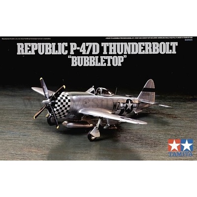 Tamiya P47D Thunderbolt Bubletop 1:72