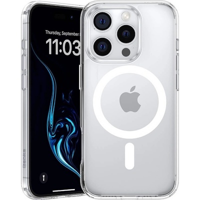 Benks Хибриден удароустойчив кейс с MagSafe за iPhone 16 Pro Max - Benks Magnetic Lucent Pro Case (прозрачен)
