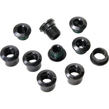 SRAM sada šroubů CHAINRING BOLT KIT 5X2 M8.5X7 / M8.5X5 černá