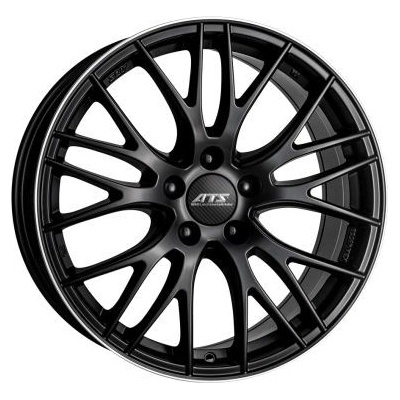 ATS Perfektion 8,5x19 5x112 ET45 black polished lip