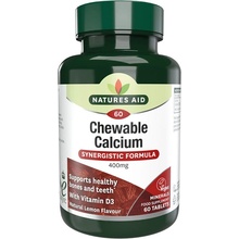 Natures Aid Everyday Essentials Calcium 400 mg +D3 60 tabliet