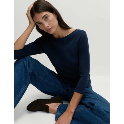 Marks & Spencer Тъмно синя дамска тениска Marks & Spencer | Sin | ЖЕНИ | M