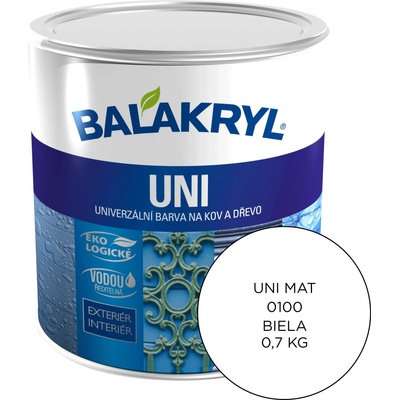 Balakryl Uni Mat 0,7 kg biela