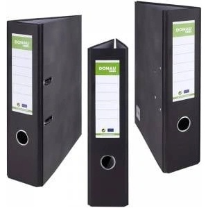 DONAU Eco A4/80mm black binder