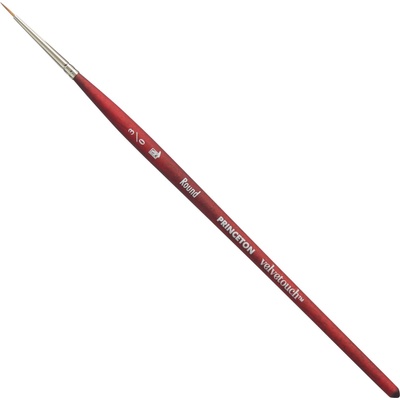 Princeton Artist Brush Velvetouch Multi-Technique Synthetic Round Кръгла четка 3/0 1 бр (P3950R30)
