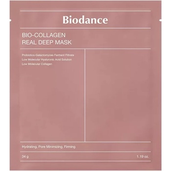 Biodance Bio-Collagen Real Deep Mask - Дълбоко хидратираща хидрогел маска с колаген и ензими 1бр/34г