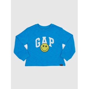 GAP Бебешка тениска Gap × SmileyWorld® GAP GAP | Sin | Момичешки | 80