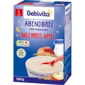 Bebivita na noc rýžová s jablkem 500g