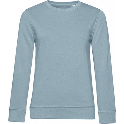 B & C dámská organická mikina BC bez zipu Blue Fog