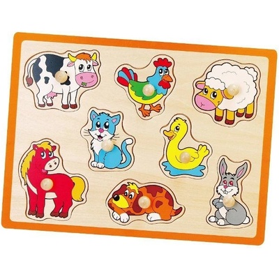 Viga puzzle s úchyty Farma – Zbozi.Blesk.cz