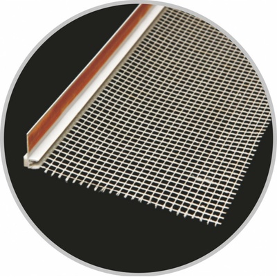 Okenní profil s páskou a se sítí VERTEX P APU – Rozměr: 100 mm x 6 mm x 2,4 m