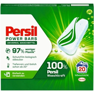 Persil Power Bars Univerzálne kapsule na pranie 20 PD 590 g