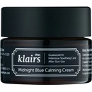 Pleťové krémy Klairs Midnight Blue Calming Cream zklidňující noční krém pro citlivou pokožku 30 ml