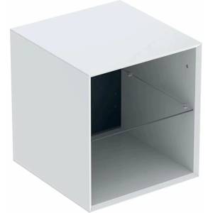 Geberit One среден стенен шкаф, лъскаво бял, 45 см (505.079.00.1)