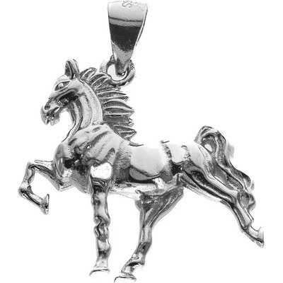 Argento Stříbrný přívěsek kůň 85660
