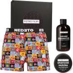 Nedeto Мъжки подаръчен комплект боксерки Nedeto и козметика Pietro Filipi Nedeto | Mnogotsveten | МЪЖЕ | XL