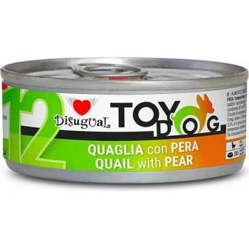 Disugual Toydog 12 Single Protein křepelka s hruškou 85 g