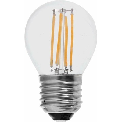 V-TAC Retro LED žiarovka E27, 4W, 400lm, G45 Teplá biela