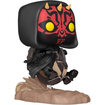 Funko Pop Rides Deluxe Star Wars Ep1 The Phantom Menace Anniversary Darth Maul On Bloodfin Speeder 705 11cm