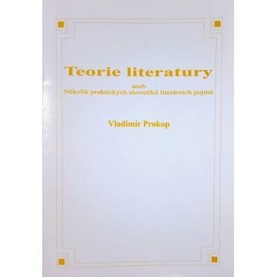 Teorie literatury - Vladimír Prokop