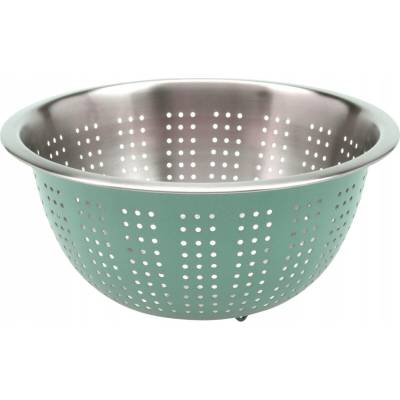 EH Excellent Houseware Kuchyňský cedník, Ø 24 cm, zelený